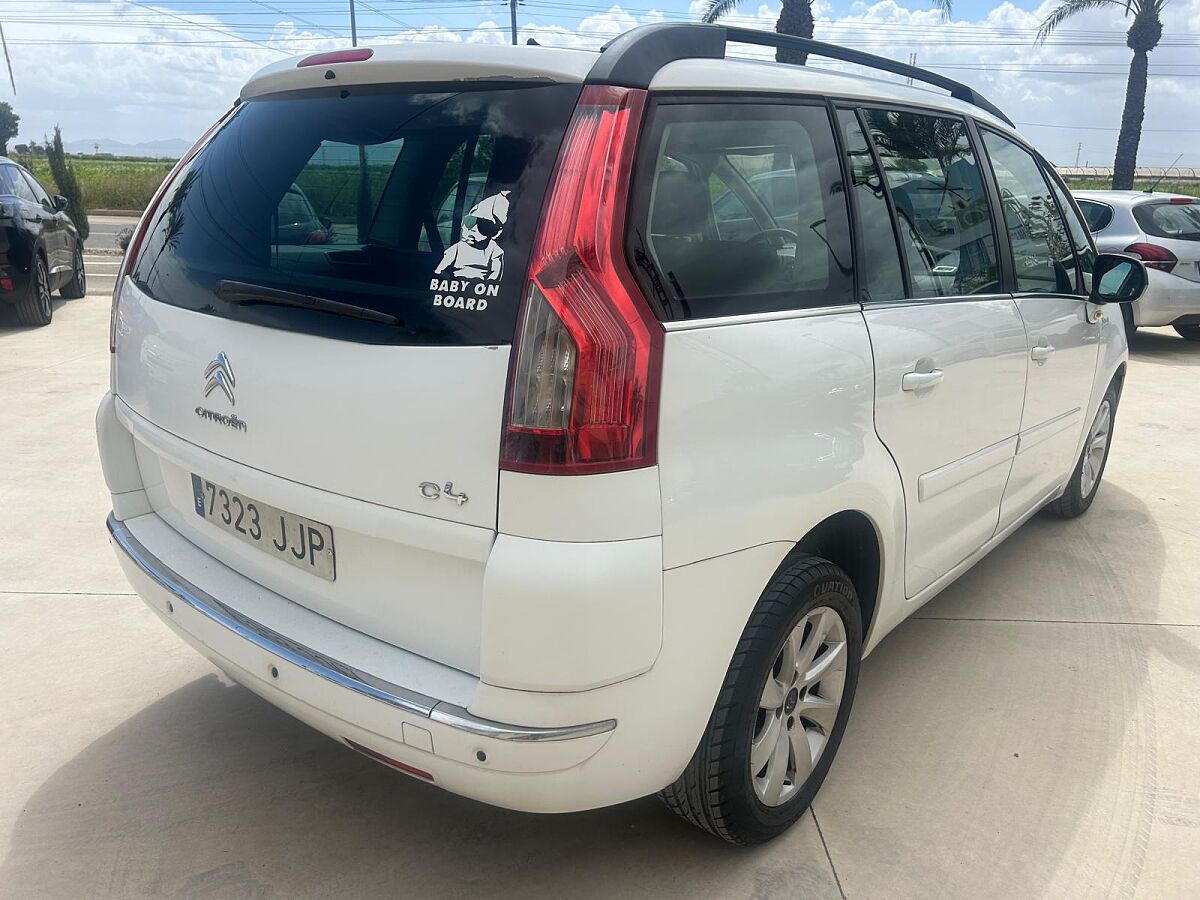 CITROEN C4 GRAND PICASSO EXCLUSIVE 1.6 E-HDI AUTO SPANISH LHD IN SPAIN 95K 7 SEATS 2011